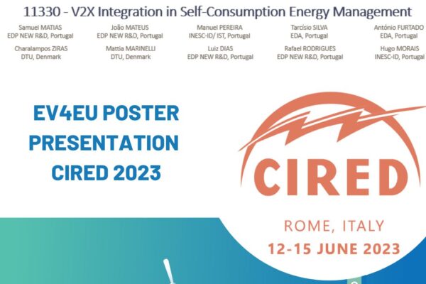 EV4EU at CIRED (International Conference & Exhibition on Electricity Distribution) 2023