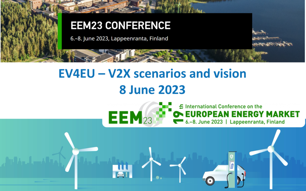 EV4EU at EEM23 - 19th International Conference on the European Energy Market