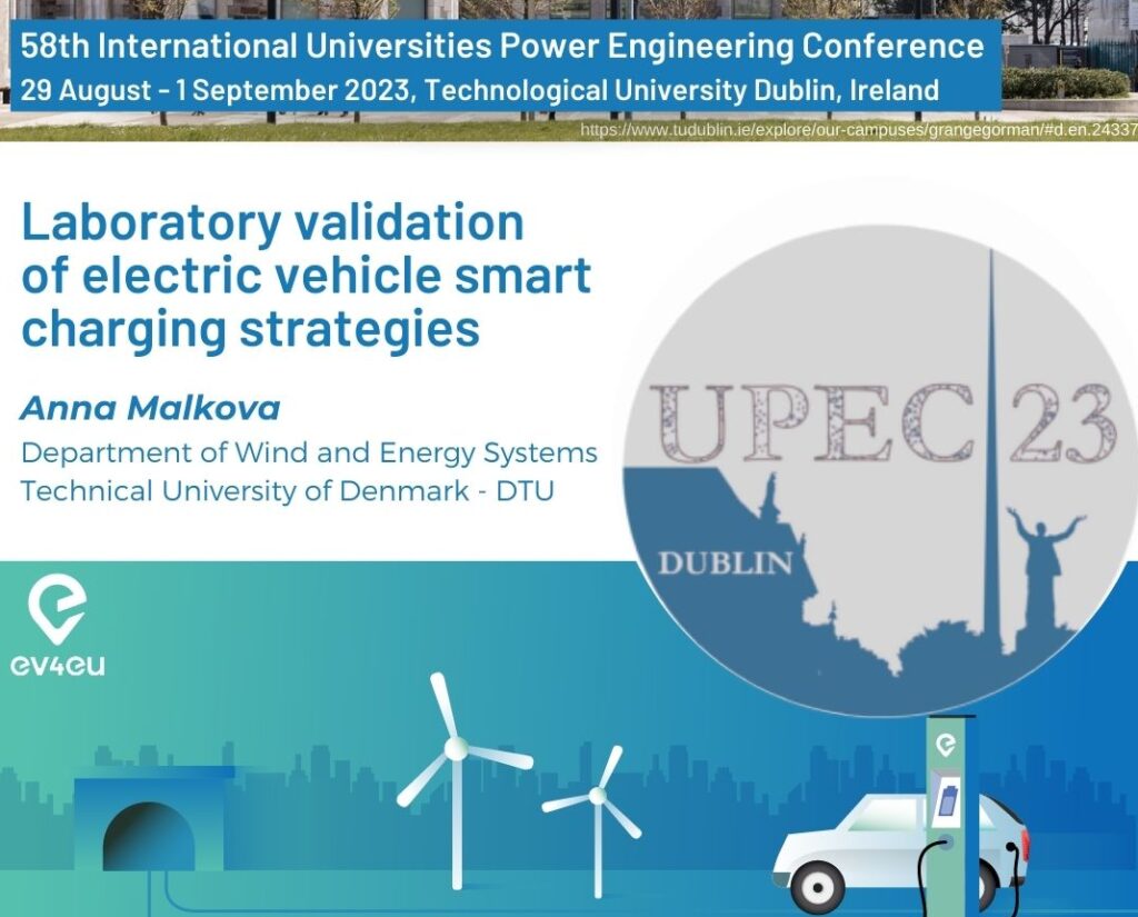 EV4EU at UPEC2023 -  58th International Universities Power Engineering Conference