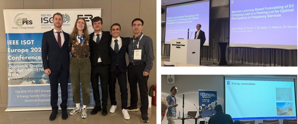 EV4EU was presented by project participants from the Technical University of Denmark (DTU) with seven (7) new publications in two distinct events: the 8th workshop on E-Mobility Power System Integration Symposium in Helsinki and the IEEE ISGT Europe 2024 in Dubrovnik. 