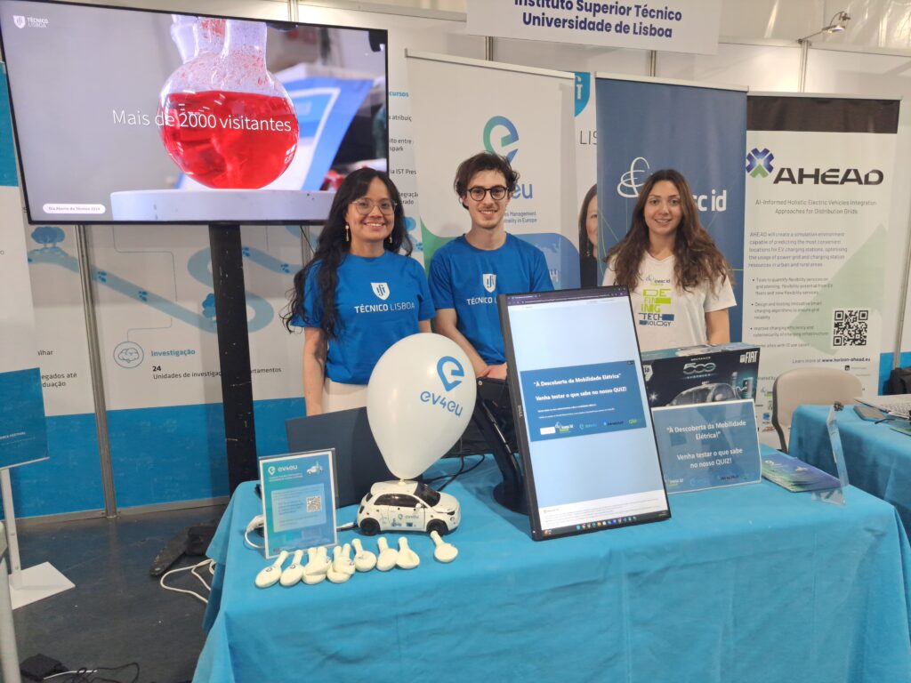 EV4EU team joined the event to showcase the project and its research in electric mobility.