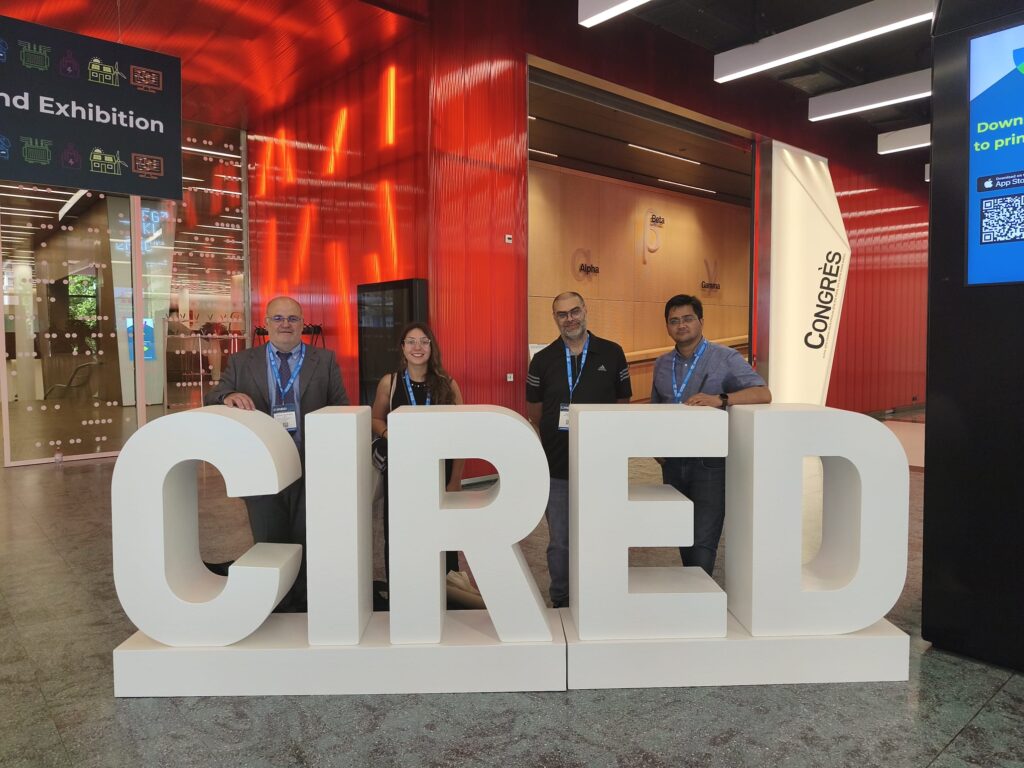 The project participated in CIRED 2025, one of the world’s leading conferences on electricity distribution, represented by EDP R&D and INESC ID.